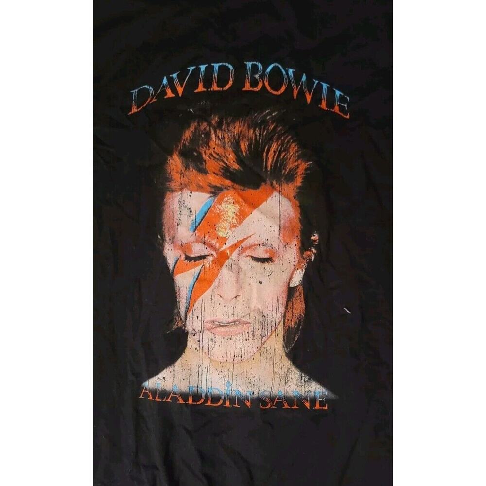 Rare Nwot David Bowie aladdin sane Tee Shirt!